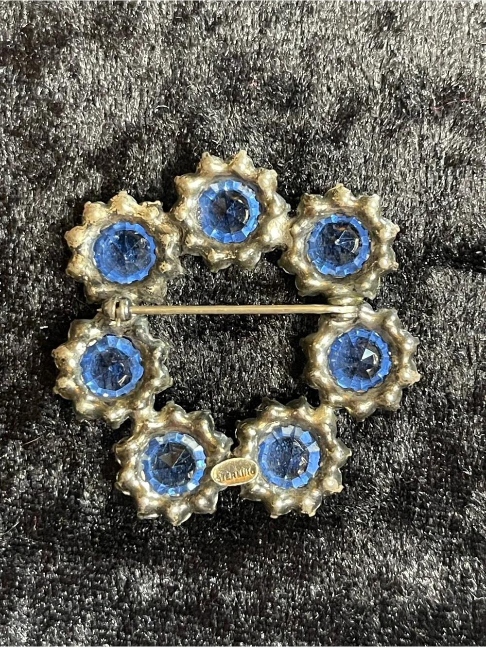 Vintage sterling silver brooch